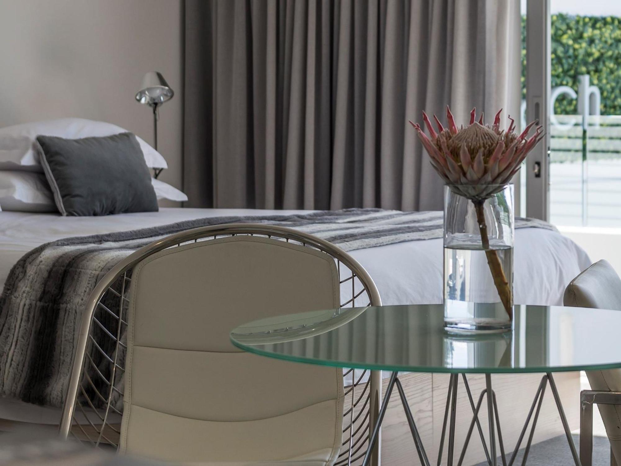 South Beach Camps Bay Boutique Hotel Ciudad del Cabo Exterior foto A Protea in a hotel room